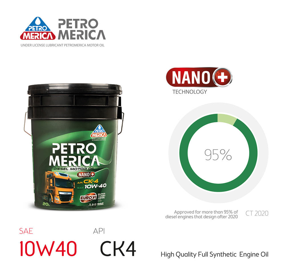 خرید روغن موتور CK4 10W40 پترومریکا