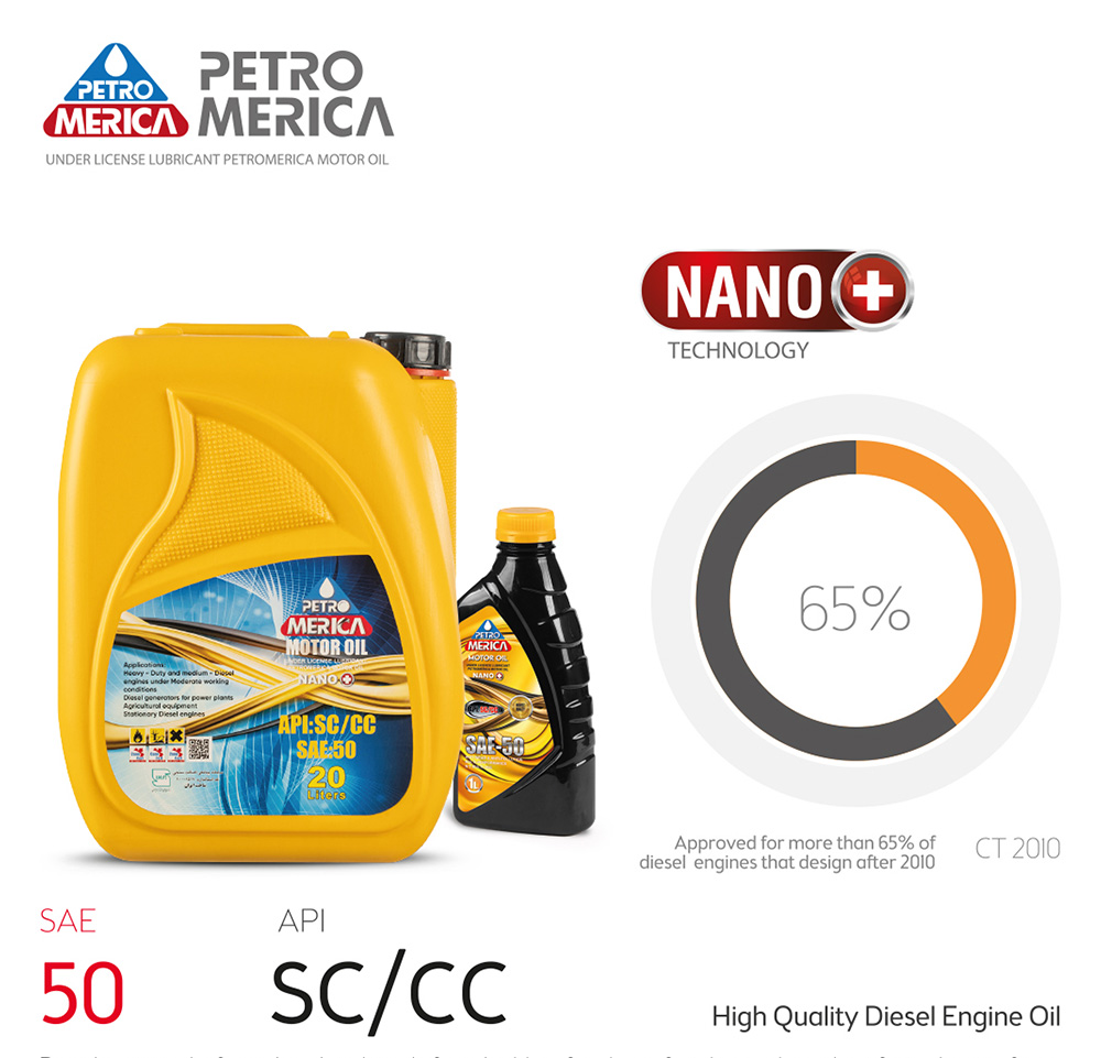خرید روغن موتور 50 SC/CC پترومریکا