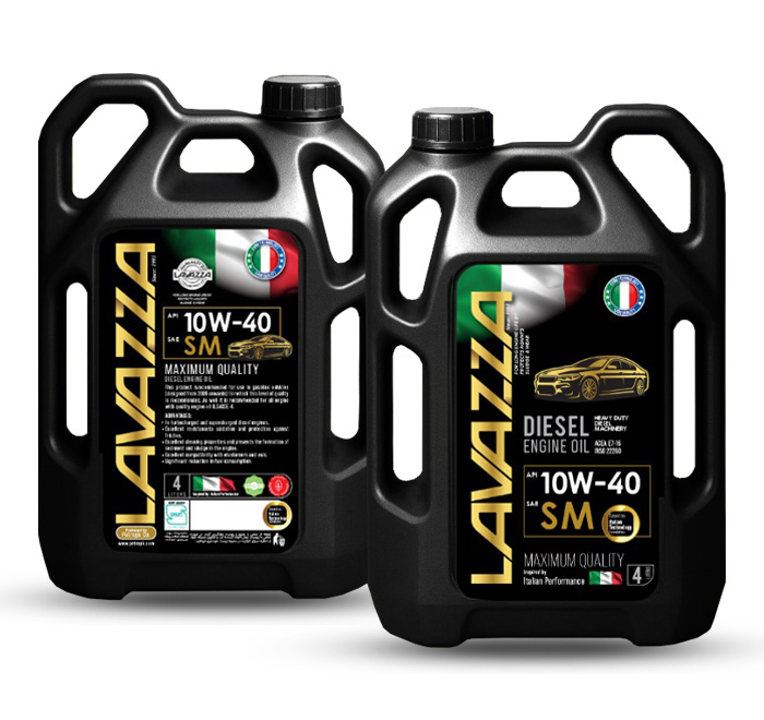 روغن موتور 10W40 SM لاوازا