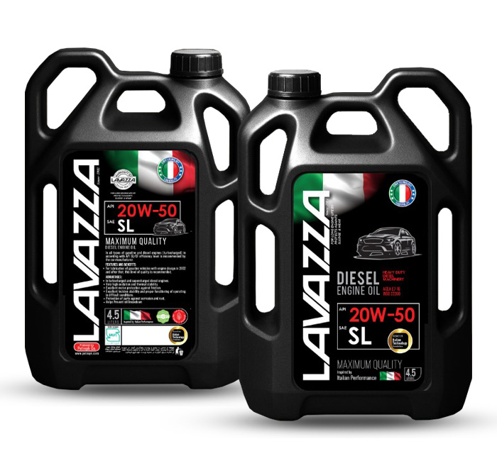 روغن موتور 20W50 SL لاوازا